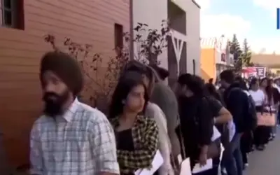 Watch: Indian Students Desperate for Waiter Jobs