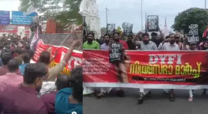 യുഡിഎഫ് സര്ക്കാരിന്റെ ജനവിരുദ്ധ നയങ്ങള്ക്കെതിരെ ഡിവൈഎഫ്ഐ; നിയമസഭയിലേക്ക് മാര്ച്ച് നടത്തി