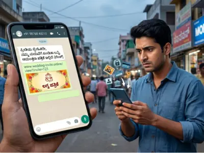 'ವಾಟ್ಸಾಪ್' ನಲ್ಲಿ ಮದುವೆ ಆಮಂತ್ರಣ ಪತ್ರಿಕೆಯನ್ನು ಕಳುಹಿಸುವ ಮೂಲಕ ಮೊಬೈಲ್ ನಲ್ಲಿರುವ ಮಾಹಿತಿಯನ್ನು ಕದಿಯುವುದರಿಂದ ನಾಗರಿಕರು ಎಚ್ಚರದಿಂದಿರಬೇಕು!