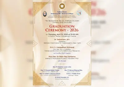 Father Muller Homoeopathic College to host 36th graduation ceremony