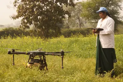 In Madhya Pradesh, 'NaMo Drone Didi' And Their Drone Meet The Limits Of A Battery