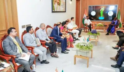 సీఎం రేవంత్తో దక్షిణాఫ్రికా డిప్యూటీ ప్రెసిడెంట్ భేటీ.. పలు కీలక అంశాలపై చర్చలు
