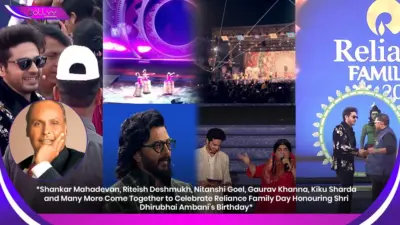 Shankar Mahadevan, Riteish Deshmukh, Nitanshi Goel, Gaurav Khanna, Kiku Sharda and Many More Come Together to Celebrate Reliance Family Day Honouring Shri Dhirubhai Ambani's Birthday