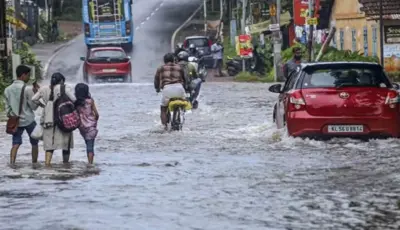 റാന്നിയില് ശക്തമായ മഴ; താഴ്ന്ന പ്രദേശങ്ങളില് വെള്ളം കയറി