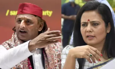 Akhilesh Yadav Criticises BJP For Allegedly Attacking Mahua Moitra