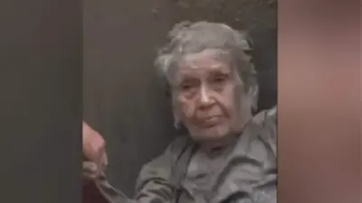 ನೇಪಾಳ ಜಲಪ್ರಳಯದಲ್ಲಿ ಪವಾಡ: ಅವಶೇಷಗಳ ಅಡಿಯಿಂದ 'ಧೀರ ಯೋಧೆಯಂತೆ' ಎದ್ದುಬಂದ 97 ವರ್ಷದ ವೃದ್ಧೆ!