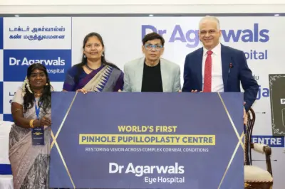 World's First Pinhole Pupilloplasty Centre Inaugurated at Dr Agarwals Eye Hospital