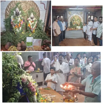 पंढरपूरत दुमदुमला,"सहस्त्रनामाचा घोष
