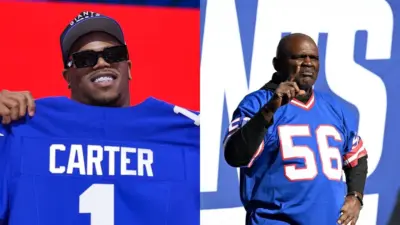 Giants legend Lawrence Taylor rejects Abdul Carter's request to wear No.56