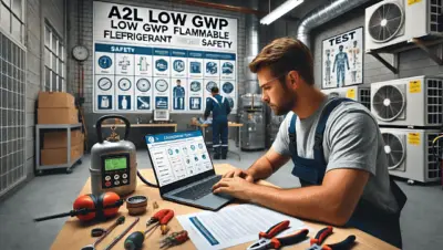 Cool with Care: Navigating the A2L Low GWP Flammable Refrigerant Test