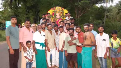 சோழவந்தான், அலங்காநல்லூர் பகுதிகளில் விநாயகர் ஊர்வலம்!