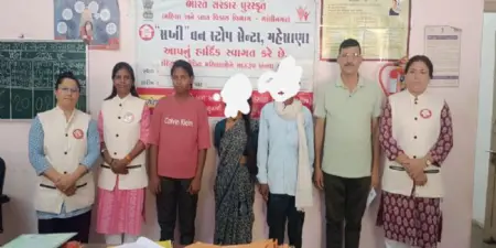 મહેસાણા સખી વન સ્ટોપ સેન્ટરે ઉત્તર પ્રદેશની મહિલાનું પિતા સાથે કરાવ્યું પુનર્મિલન