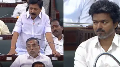 சென்னை பெயரும் வேண்டாம்.. சி.வி. சண்மூகம் பேச பேச முகம் மாறிய முதல்வர் விஜய்.. சட்டபேரவையில் வைத்த கோரிக்கை