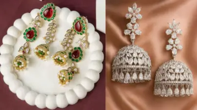 हर आउटफिट के साथ स्टाइल का तड़का झुमकों के नए ट्रेंड ने बाजार में मचाई धूम