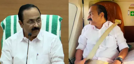 നിക്ഷേപകരെ കാണാൻ പോയതെന്ന് അന്ന്, എറണാകുളത്ത് എത്തിയപ്പോള് കണ്ടെന്ന് ഇന്ന്;ഹെലികോപ്റ്ററിലും 24 മണിക്കൂറില് U ടേണ്