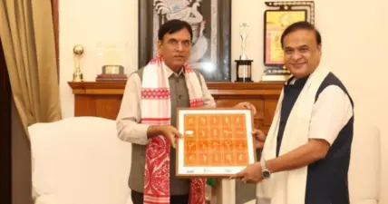 Assam CM Meets Union Minister To Boost Sports Infrastructure And Worker Welfare