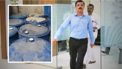भिवंडीत 'मिथेनॉल'चा ५ सहस्र ९२९ किलो साठा जप्त !
