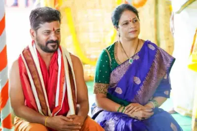 వర్షాల కోసం వరుణ యాగం.. సతీసమేతంగా సీఎం రేవంత్ రెడ్డి ప్రత్యేక పూజలు