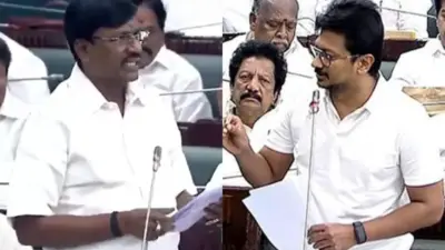 "என்ன சார்.. என்ன பேசுனாலும் பேச விடமாட்றீங்க.. என்ன சார் பிரச்சனை". பேரவையில் அமைச்சரை அசெம்பிளியில் வைத்து 'ரோஸ்ட்' செய்த உதயநிதி..!
