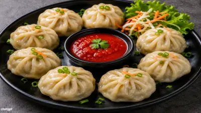 Veg Momos घरीच बनवा स्ट्रीट स्टाईल 'व्हेज मोमोज'