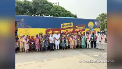 ਮੁੱਖ ਮੰਤਰੀ ਤੀਰਥ ਸਥਾਨ ਯਾਤਰਾ ਸਕੀਮ ਤਹਿਤ ਲਾਲੜੂ ਤੋਂ ਤਿੰਨ ਹੋਰ ਬੱਸਾਂ ਸੰਗਤਾਂ ਨੂੰ ਤੀਰਥ ਯਾਤਰਾ ਲਈ ਰਵਾਨਾ