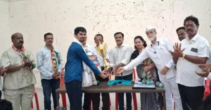 राष्ट्रीय बुद्धिबळपटू बाळकृष्ण पेडणेकर याचा जिल्हा काँग्रेसतर्फे विशेष सत्कार