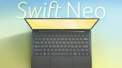 ভারতে এল Acer Swift Neo AI ল্যাপটপ, Intel Core Ultra প্রসেসর ও ৩২জিবি র্যাম সহ দাম শুরু ৬৭,৯৯৯ টাকা থেকে