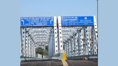 विद्याविहार रेल्वे स्थानकावरील नव्या उड्डाणपुलाचे काम अंतिम टप्प्यात