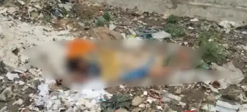 బస్టాండ్ సమీపంలో మహిళా మృతదేహం లభ్యం