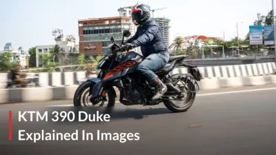 KTM 390 Duke Explained In Some Detailed Images