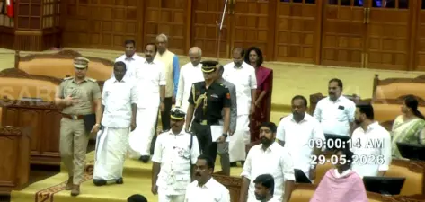 നിയമസഭയിലെ ചട്ടലംഘനം: തെറ്റ് പറ്റിയെന്ന് ഡിജിപി റവാഡ ചന്ദ്രശേഖര്
