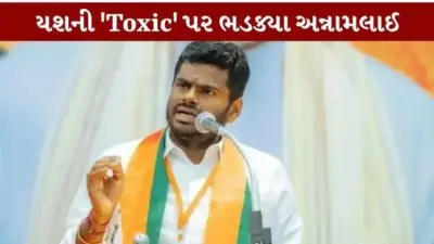 'Toxic' ફિલ્મને લઇ સેન્સર બોર્ડ સામે કે. અન્નામલાઈએ ઉઠાવ્યા ગંભીર સવાલો