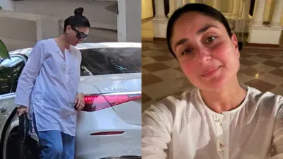 Kareena Kapoor carries Rs 4,18,349 black shoulder bag with kurta-jeans, her favorite fashion COMBO