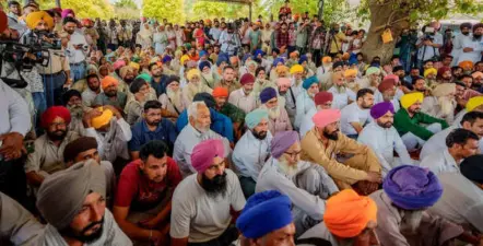 Bhagwant Mann visits Satouj village, stresses rural development and unity