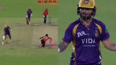Watch: Rinku Singh scolds Angkrish Raghuvanshi over shocking reason during KKR Vs SRH IPL 2026 clash