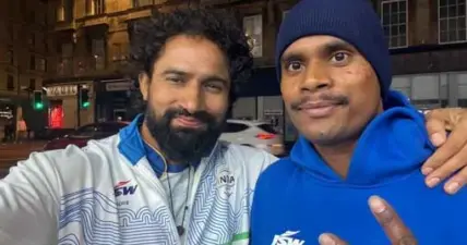 അദ്ദേഹം എന്നെ ദത്തെടുത്തു, സ്വന്തം മകനായി വളര്ത്തി; പൊന്നണിഞ്ഞ് ദിലീപ് ഗവിത്