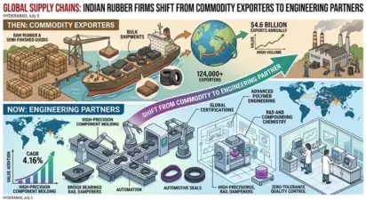 Global Supply Chains: Indian Rubber Firms Shift from Commodity Exporters to Engineering Partners
