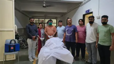 અમરેલીની હોસ્પિટલમાંથી નેત્રદાન મેળવી બે દ્રષ્ટિહીન વ્યક્તિઓનું જીવન રોશન કરાયું