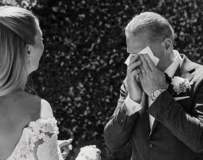 Jos Verstappen moved to tears seeing daughter victoria in wedding dress (VIDEO)