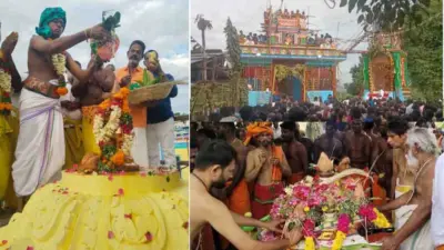 வாடிப்பட்டி, உசிலை, சோழவந்தான் கோயில்களில் கும்பாபிஷேக விழாக்கள் கோலாகலம்!