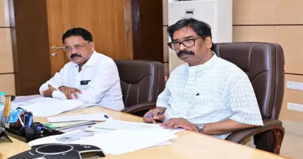 जलस्रोतों पर कब्जा बर्दाश्त नहीं, अवैध निर्माणों पर चलेगा बुलडोजर : हेमंत सोरेन