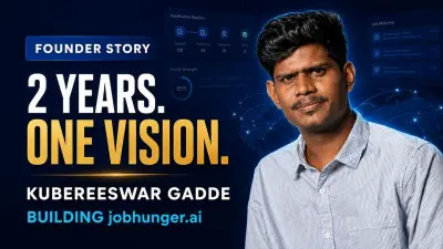 Two Years, One Vision: How Kubereeswar Gadde Built jobhunger.ai for International Job Seekers