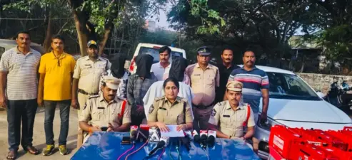 నెల్లూరులో బ్యాటరీ దొంగల ముఠా గుట్టురట్టు