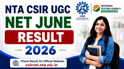 NTA CSIR UGC NET June E Certificate 2026