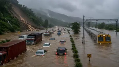 पुणे-मुंबई एक्सप्रेसवे और नेशनल हाईवे बंद, भारी बारिश-लैंडस्लाइड से थमी रफ्तार, कई ट्रेनें भी कैंसिल