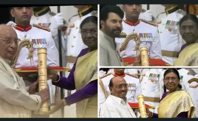 റിപ്പബ്ലിക് ദിനത്തിന്റെ ഭാഗമായി പ്രഖ്യാപിച്ച പത്മ പുരസ്കാരങ്ങള് വിതരണം ചെയ്തു