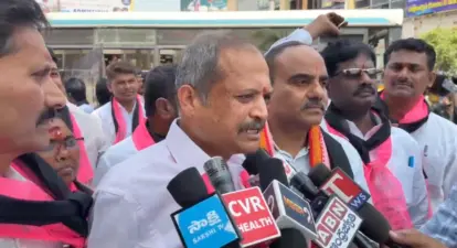 పెట్రోల్ డీజిల్ ధరల పెంపుపై బీఆర్ఎస్ నిరసన ధర్నా