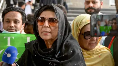 Imran Khan's sister arrested ahead of protest demanding his release