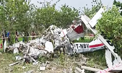 Kanpur: Two pilots killed as training aircraft crashes in field in UP
