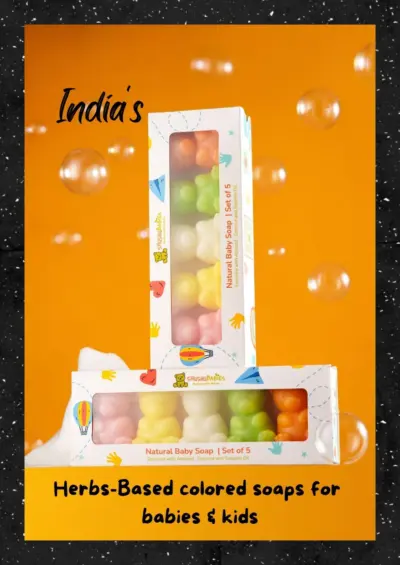 ShuShu Babies Introduces India’s First Kids’ Soaps with Real Veggie-Based Colors – The Perfect Diwali Gift for Little Ones